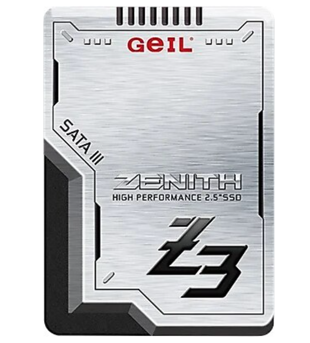 Geil Zenith Z3 GZ25Z3-256GP 2.5" 256 GB 520/470 MB/S SATA 3 SSD