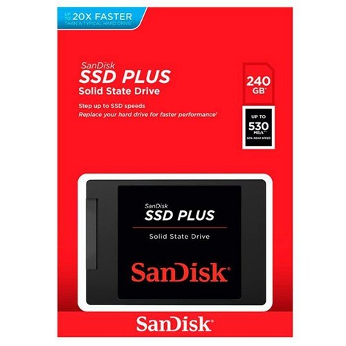 SanDisk SSD Plus 2.5" 240 GB Sata 3 Dahili SSD Hard Disk