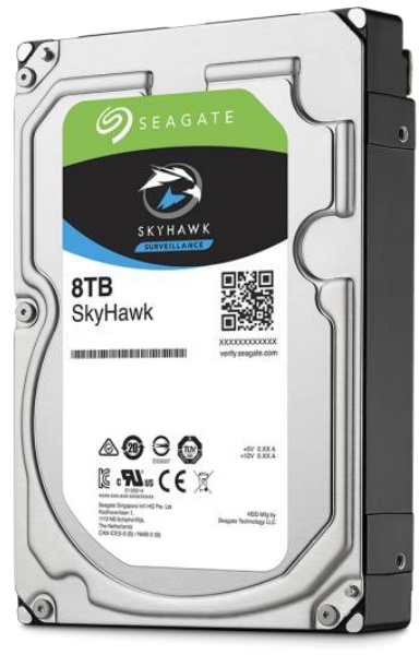 Seagate Skyhawk ST8000VX004 3.5" 8 TB 256 MB 7200 RPM SATA 3 HDD