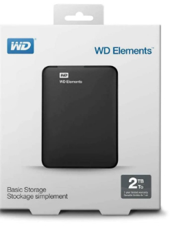 WD Elements 2TB USB 3.0 2.5" Taşınabilir Disk WDBU6Y0020BBK-WESN