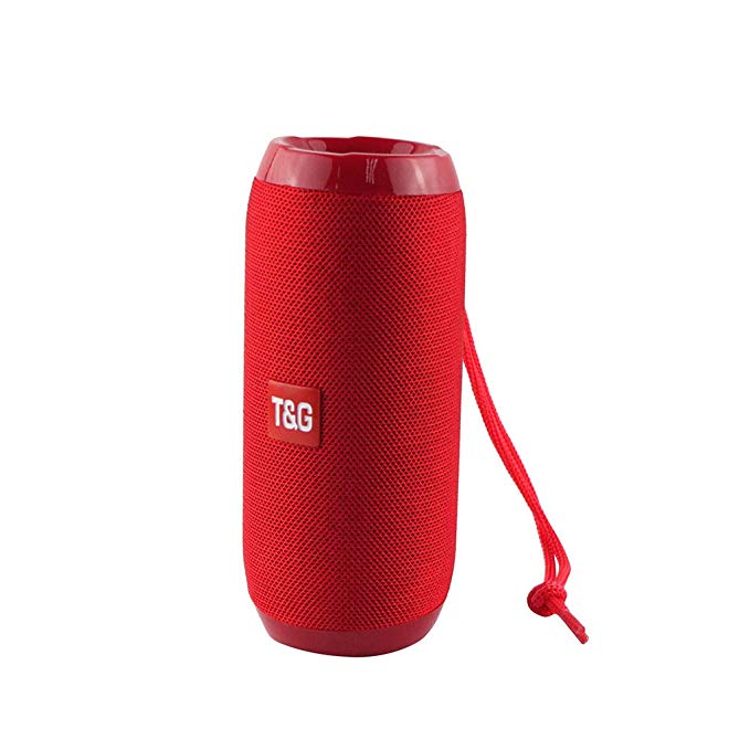 T&g 117 Kablosuz Bluetooth Hoparlör Taşinabi̇li̇r Speaker kırmızı