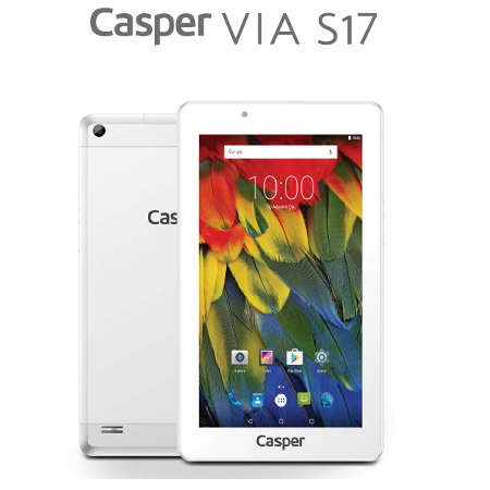CASPER VİA S17 - 7" TABLET - 1GB RAM - 16GB HAFIZA