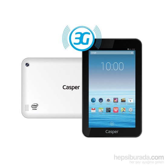 Casper Via T7D Intel Atom Z3735G 16GB 7" Tablet