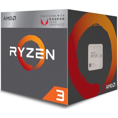 AMD Ryzen 3 2200G 3.5 GHz AM4 6 MB Cache 65 W İşlemci