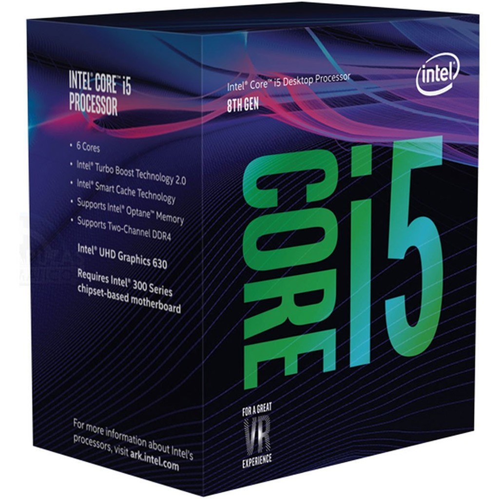Intel Core i5-8400 Soket 1151 2.8GHz 9MB İşlemci