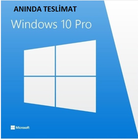 Windows 10 Pro 32/64 Bit Türkçe Orjinal Lisans Anahtarı