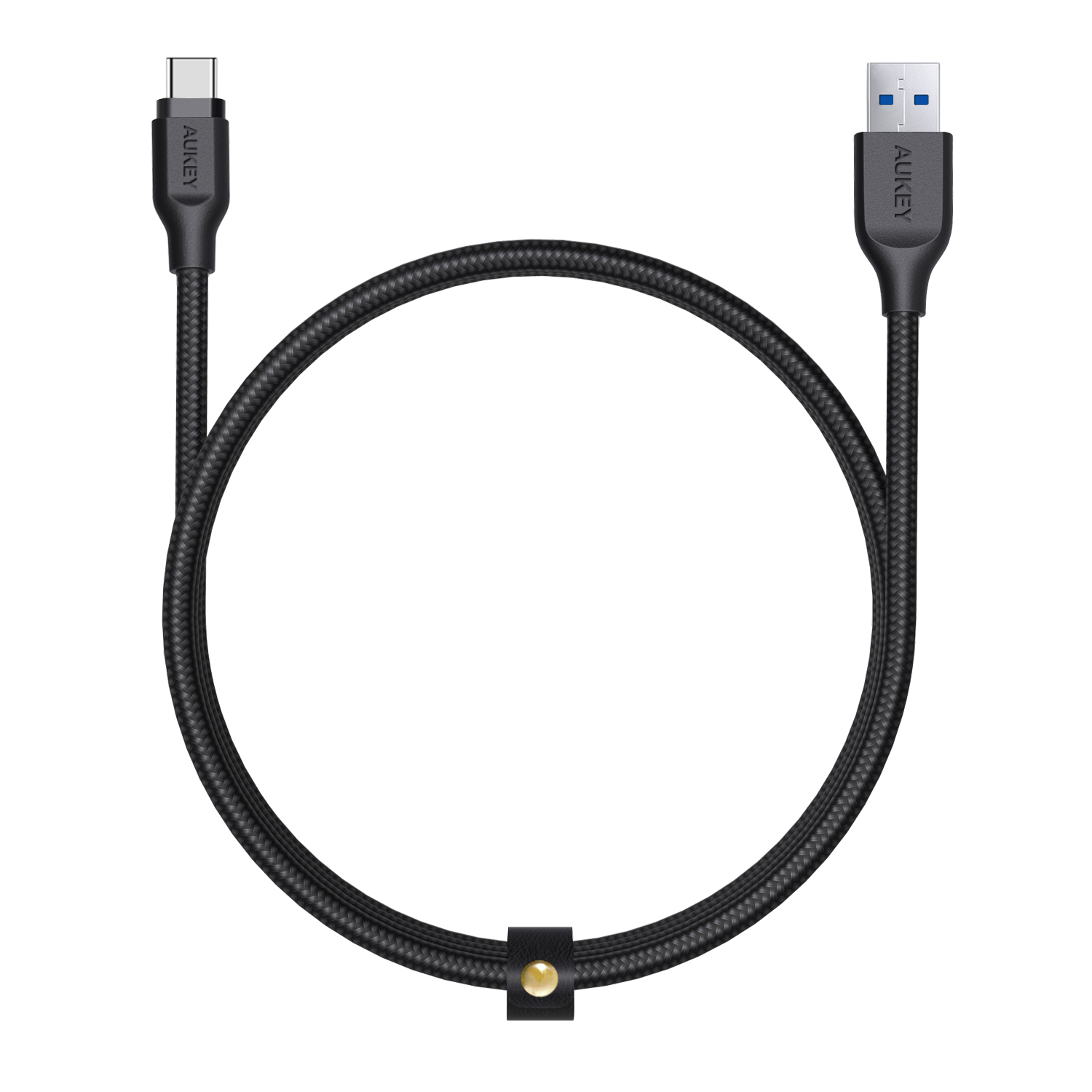 AUKEY CB-AC1 3.1 USB A to USB C Kablosu Nylon Örgülü (1.2mt)