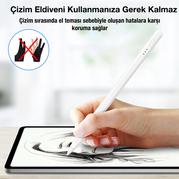 Ally Pencil Kapasitif Stylus Dokunmatik iPad Uyumlu Tablet Kalemi