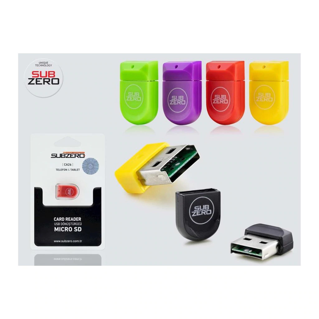 Subzero CA26 MicroSD Mini Kart Okuyucu