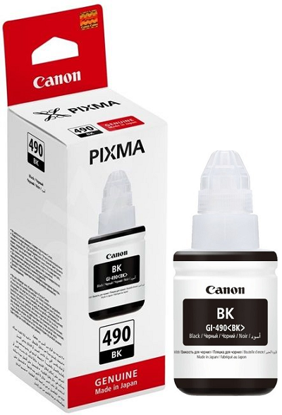 Canon Gı 490Pgbk Siyah Mürekkep Kartuşu G1400/G2400/G3400/G4400