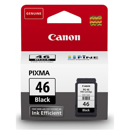Canon PG-46 Siyah Mürekkep Kartuş Orijinal Ürün