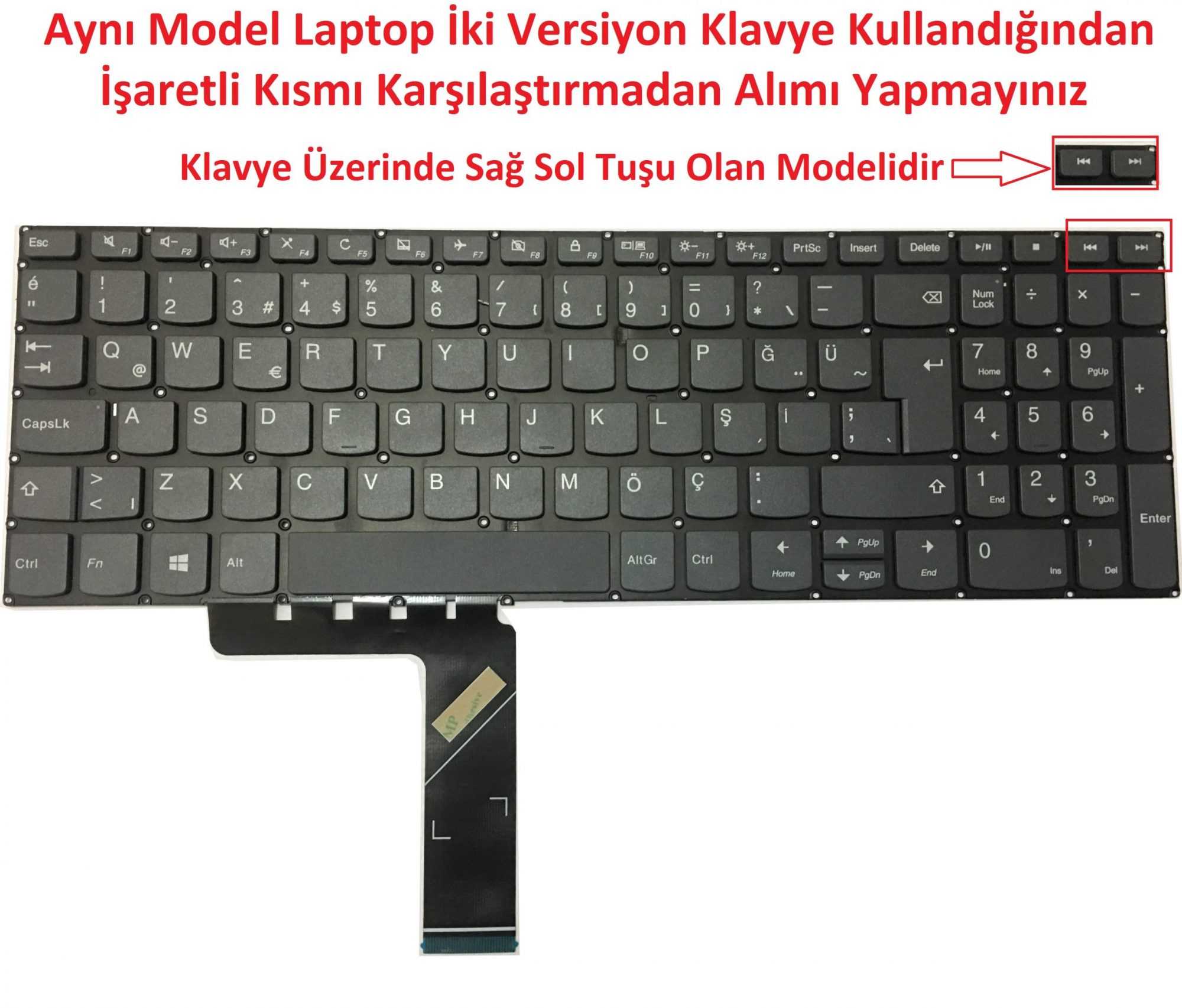 Lenovo Uyumlu Ideapad Lcm16H6, Lcm16H63Us-686 Klavye. - 518440185 ...