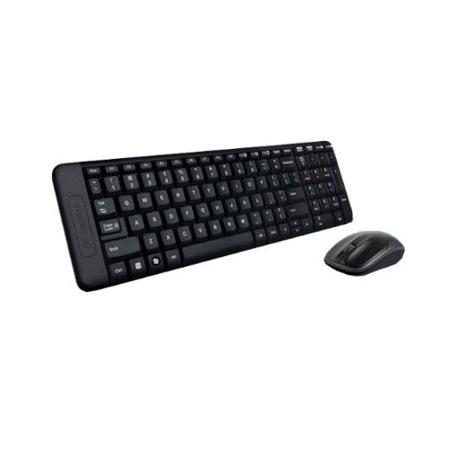 Logitech MK220 Q Kablosuz Siyah Multimedya Klavye/Mouse Set 920-0