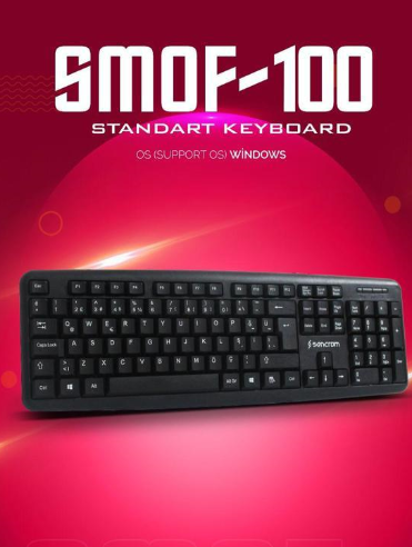 Sencrom SM0F-100 Standart Klavye