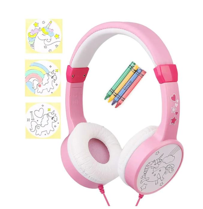 Kids Colouring Çocuk Kulak Üstü Kulaklık