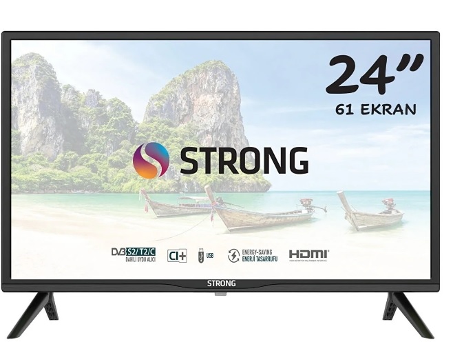 Strong MS24EC2000 24" Uydu Alıcılı HD LED TV