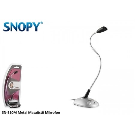 Snopy SN-310M Metal Masaüstü Mikrofon