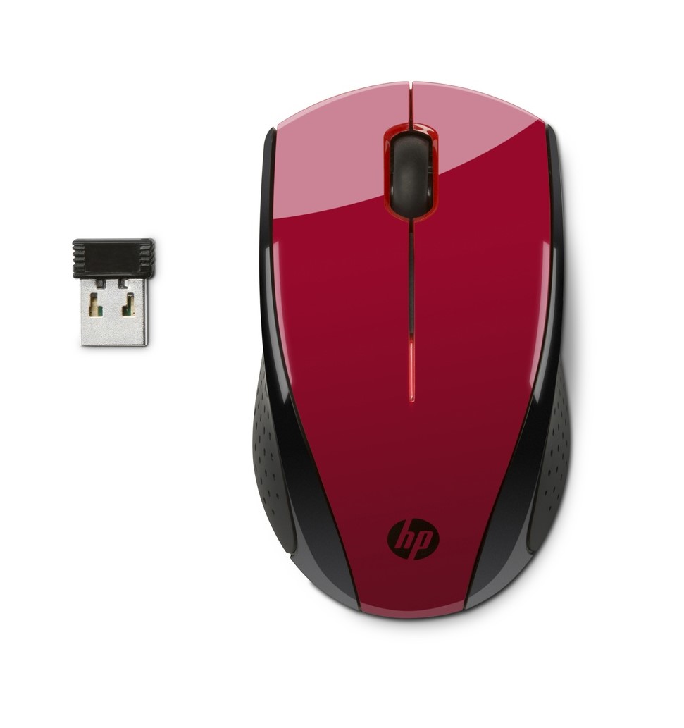 HP Wireless X3000 Kırmızı Mouse N4G65AA