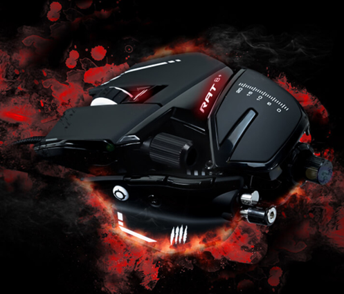 Mad Catz RAT 8+ Kablolu Gaming Mouse Siyah