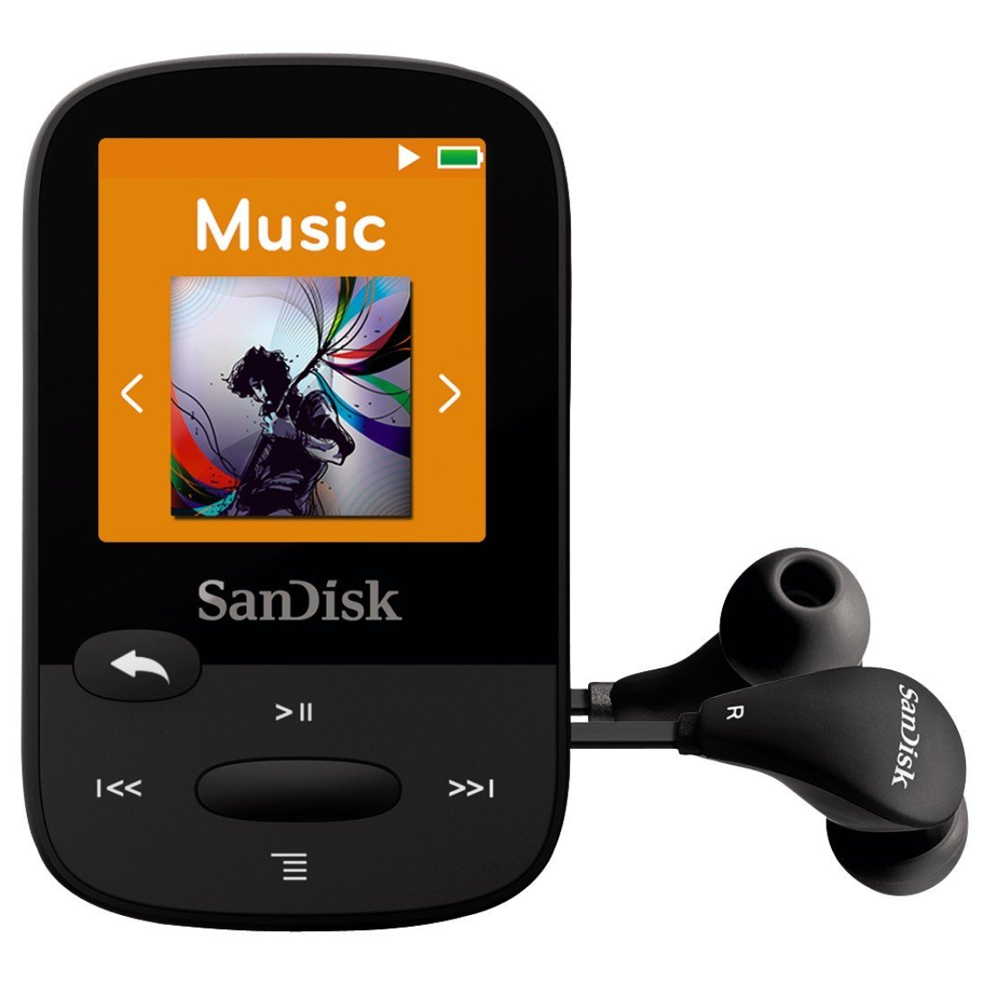 SanDisk Clip Sport GB MP3 Player Siyah -