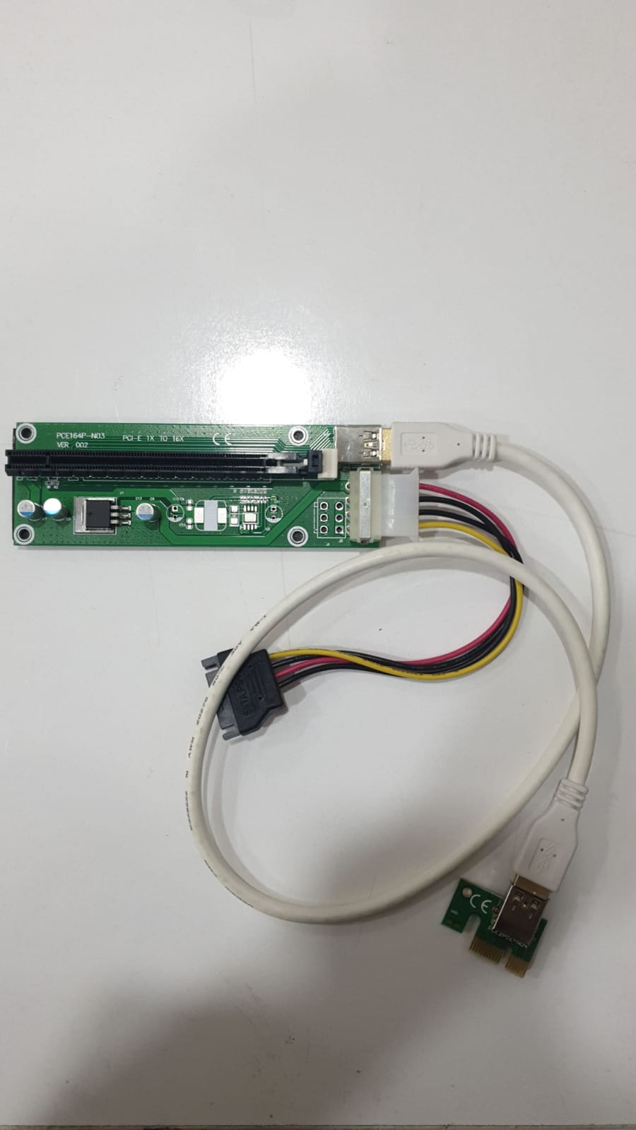 PCE164P-NO3 VER 002 PCI-E 1X TO 16X RİSER KART