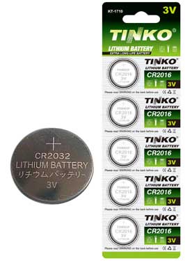 Tinko  CR2032 3V Lithium Para Pil 5 Adet