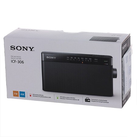 Sony ICF306 Taşınabilir Portable Radio