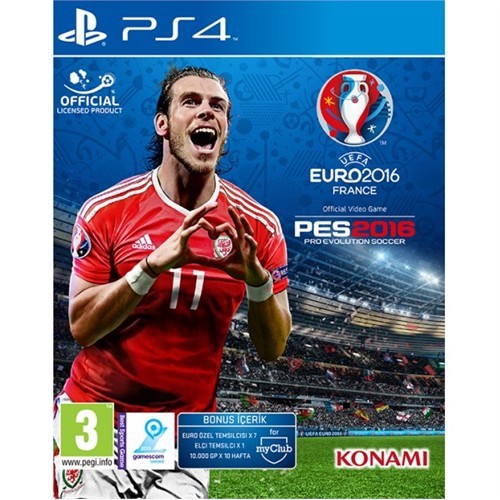 Euro Pes 2016 PS4 Oyun