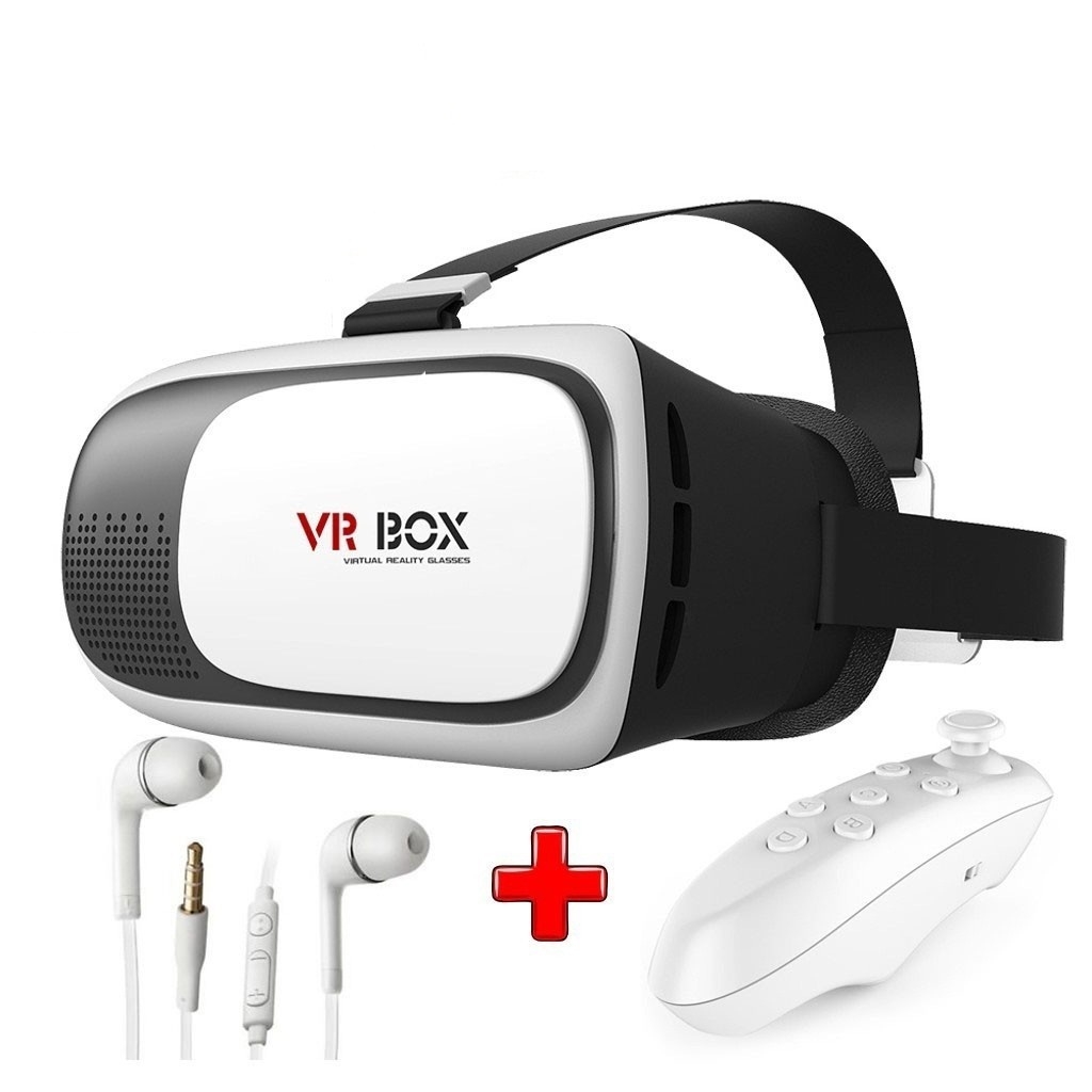 3D VR Box 3in1 Sanal Gerçeklik Gözlüğü Seti
