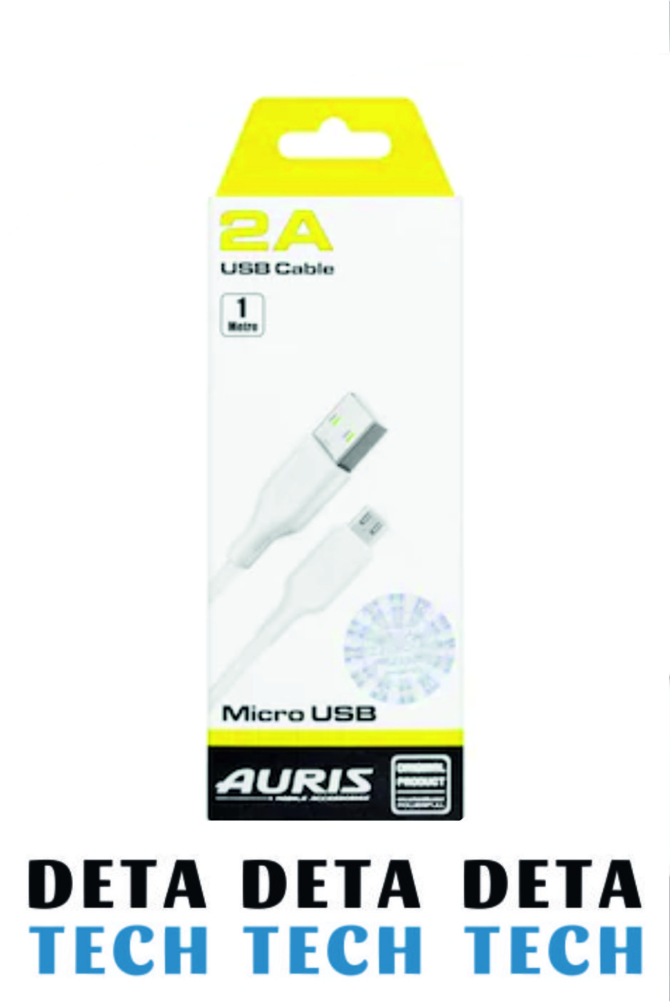 Auris Micro USB Kablo 2A - 1 Metre
