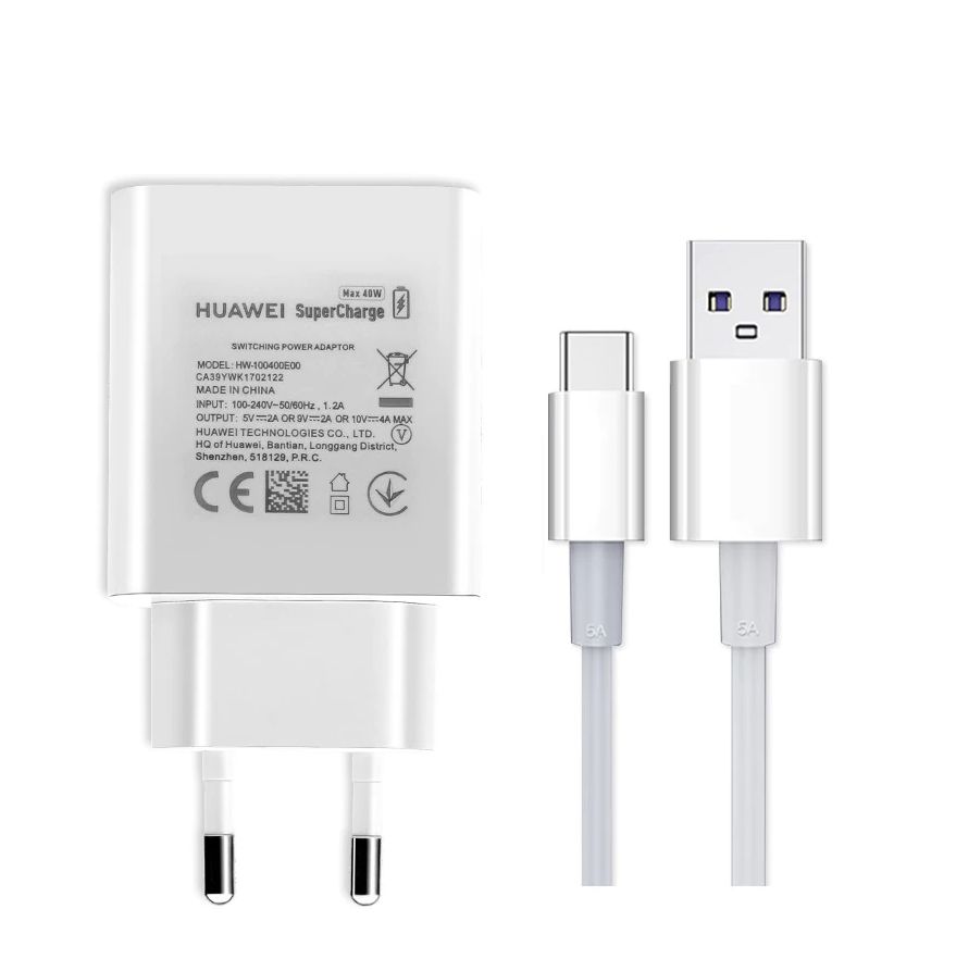 Huawei Supercharge Orjinal Hızlı Şarj Cihazı + TypeC Kablo Fiyatları