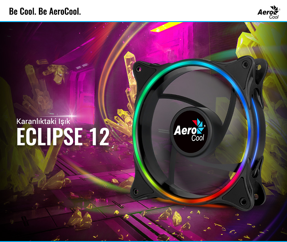 Фан ае. AEROCOOL Eclipse 12.