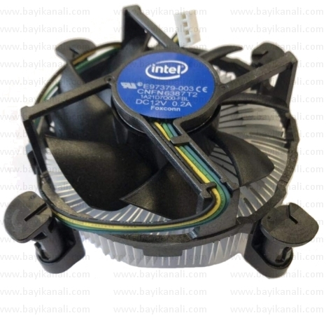 Intel 1150/1151/1155/1156/1200 Alüminyum Fan