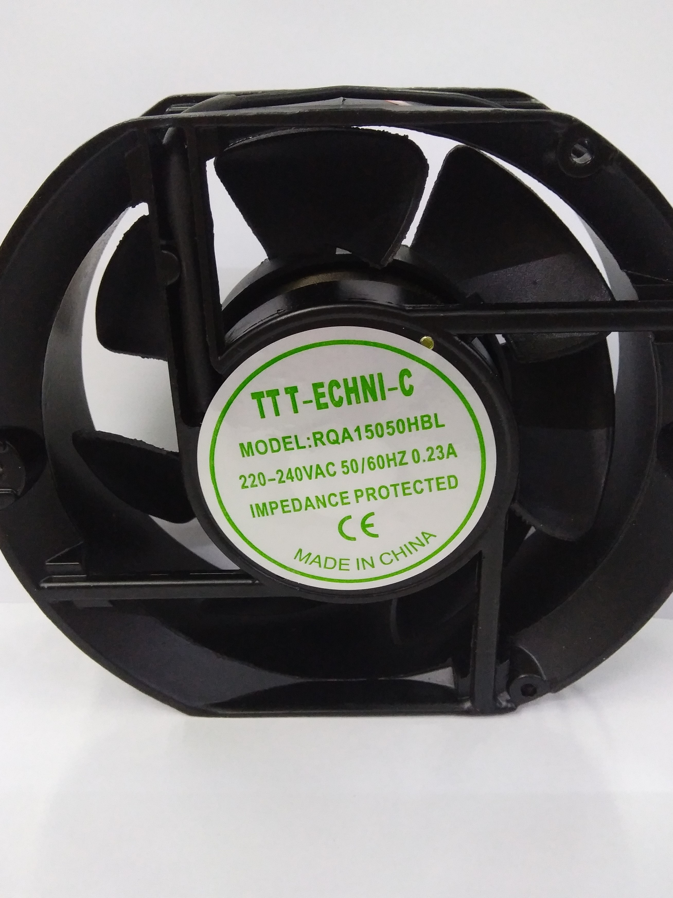 TT-TECHNIC 15cm Metal Oval Fan 220Volt 170x150x50mm