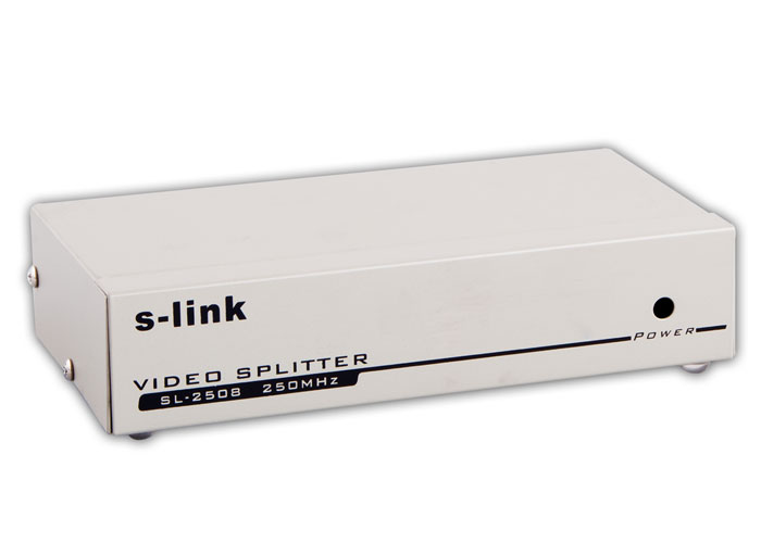 S Link Sl 2508 8 Vga 250Mhz Monitör Çoklayıcı Splitter