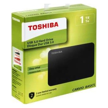 TOSHIBA CANVIO BASICS HDTB410EK3AA 1 TB 2.5" TAŞINABİLİR DİSK