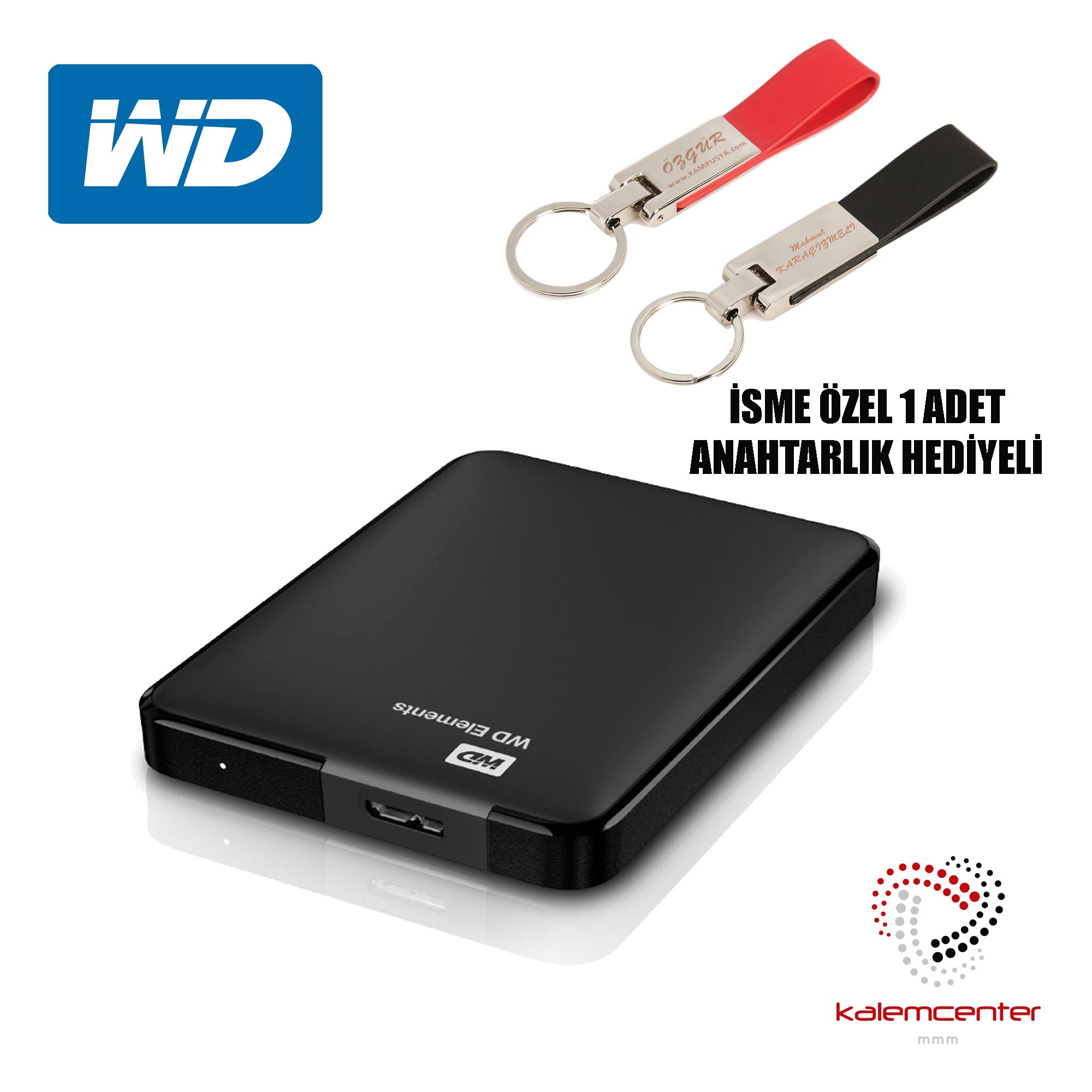 WD Elements 750GB 2.5" USB 3.0 Taşınabilir Disk