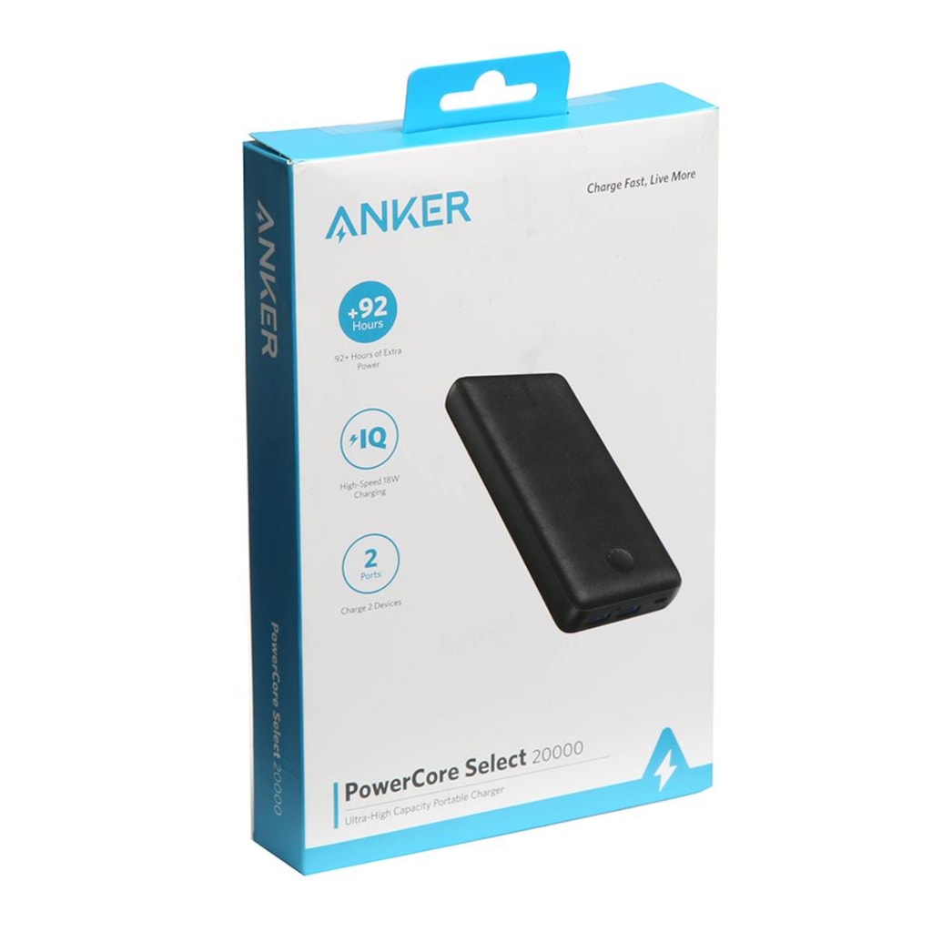 Anker Powercore Select 20000 Mah Taş. Hızlı Şarj Cihazı - A1363