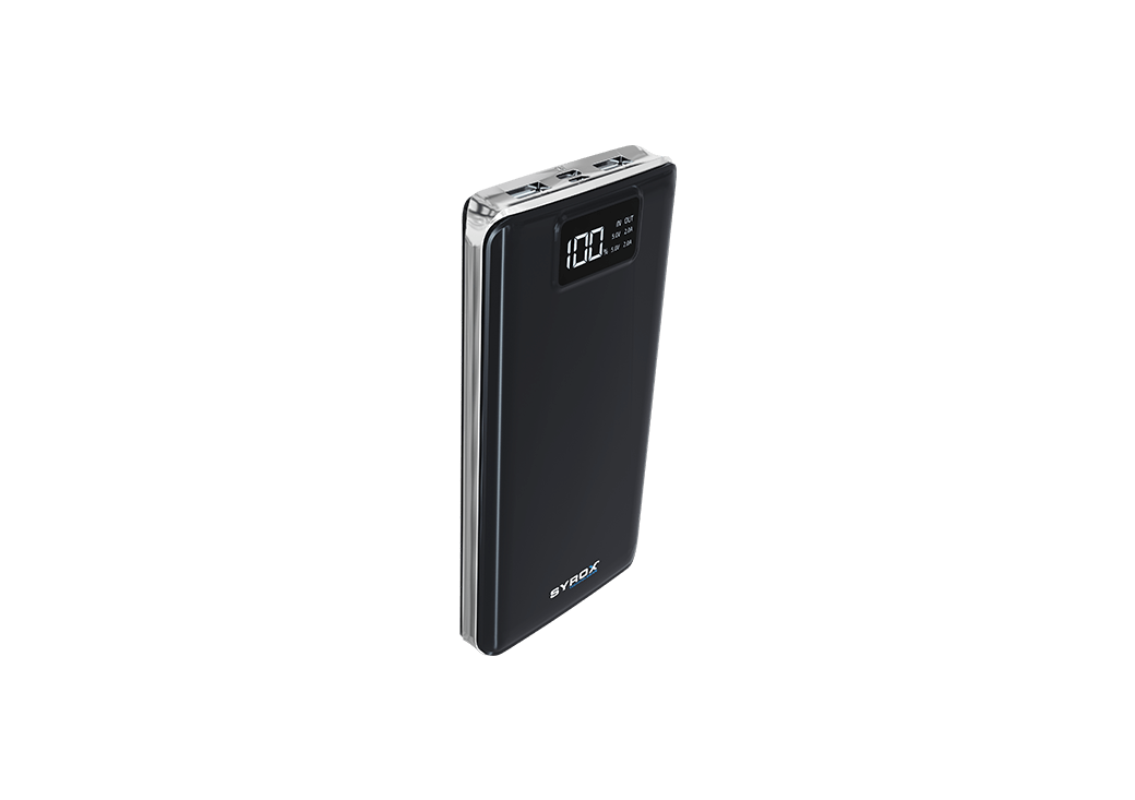 Yeni Syrox 20000 mAh Digital Ekranlı Taşınabilir Powerbank 2 USB