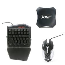 PubG - JCHF-68 3 In 1 Klavye Mouse Bağlantılı Mobil Oyun Seti