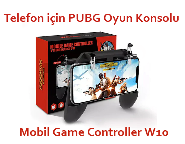 PUBG Oyun Konsolu Telefon | Mobil Game Controller Oyun Seti W10