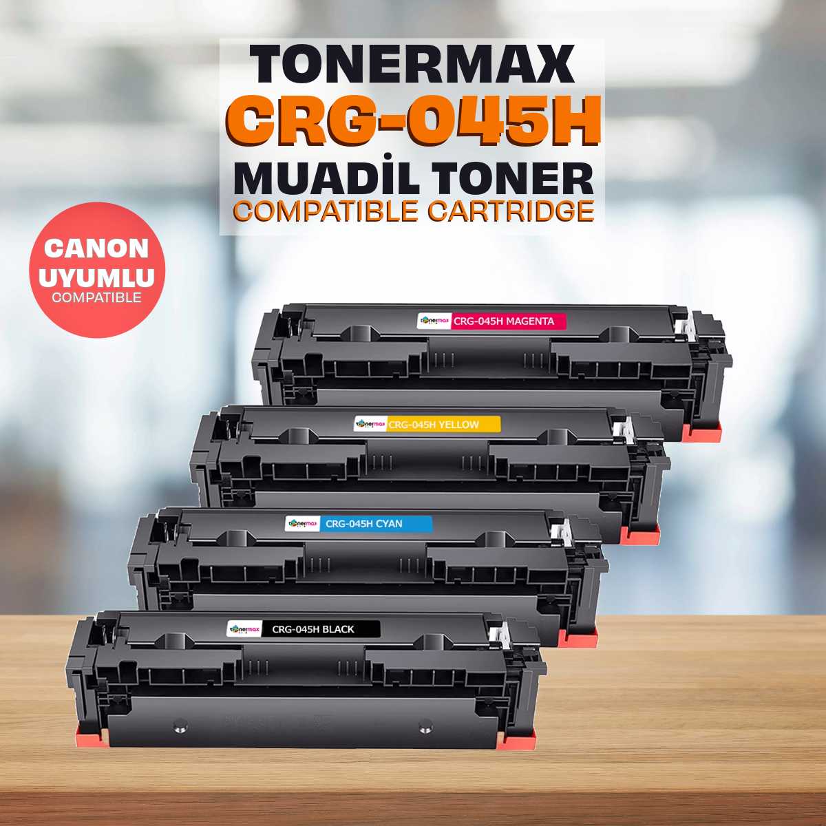 Canon İ sensys Mf 635cx Uyumlu Toner Set Yüksek Kapasiteli Crg 045h Fiyatları ve Özellikleri