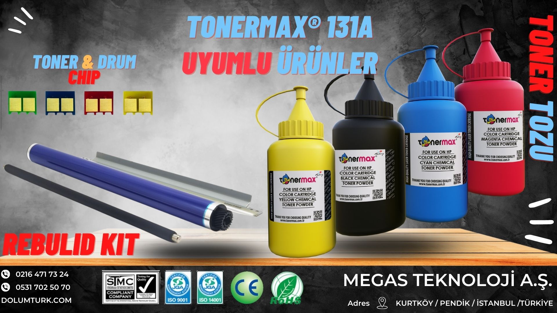 TonerMAX® 131A MUADİL TONER