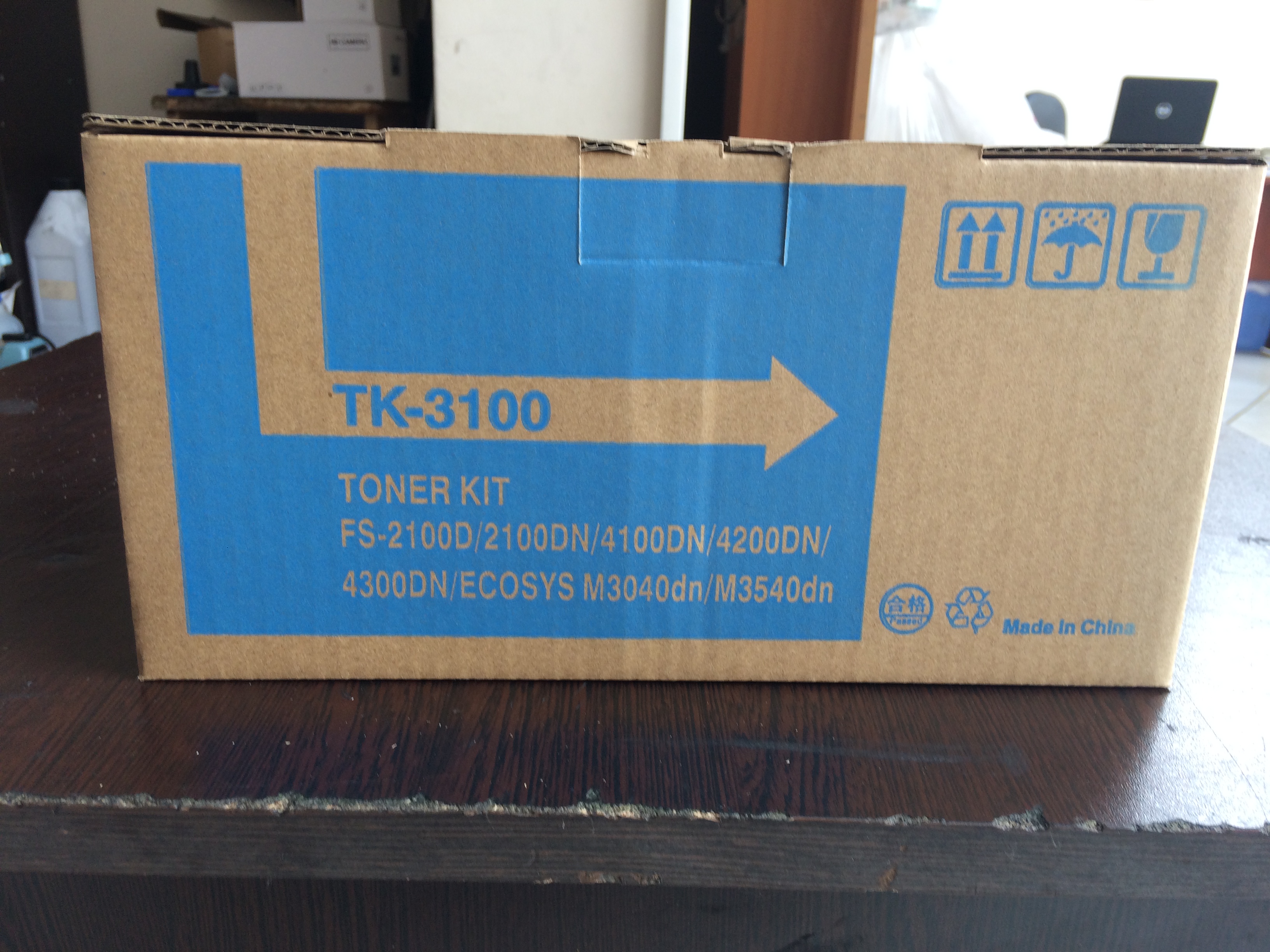 Kyocera Mita TK-3100 / Ecosys M3040 / M3540  FS-2100 Muadil Toner