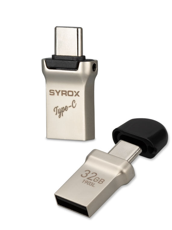 Syrox UTC32 Type-C 32 GB Usb 2.0 Flash Bellek