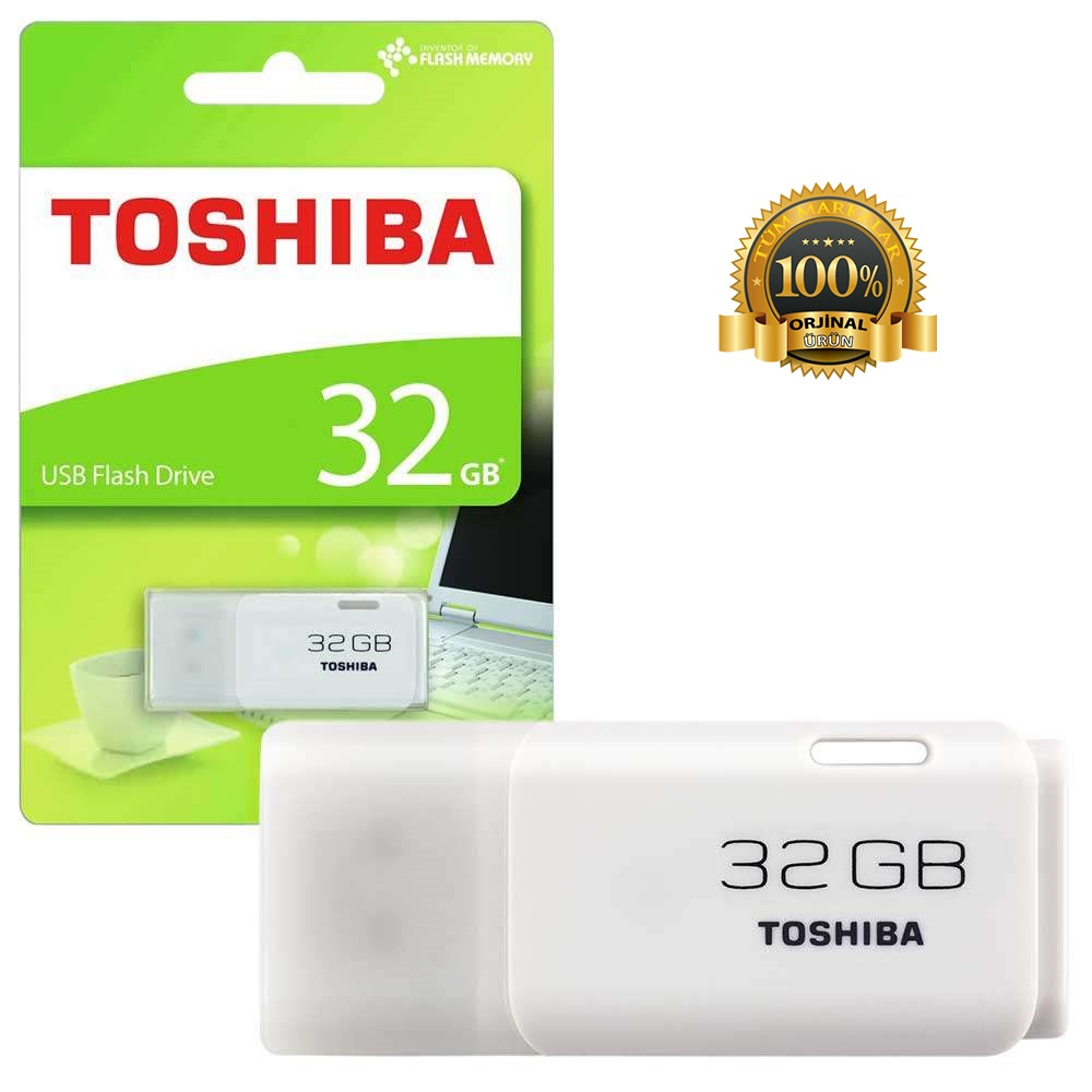 TOSHIBA 32 GB FLASH DİSK ORJİNAL