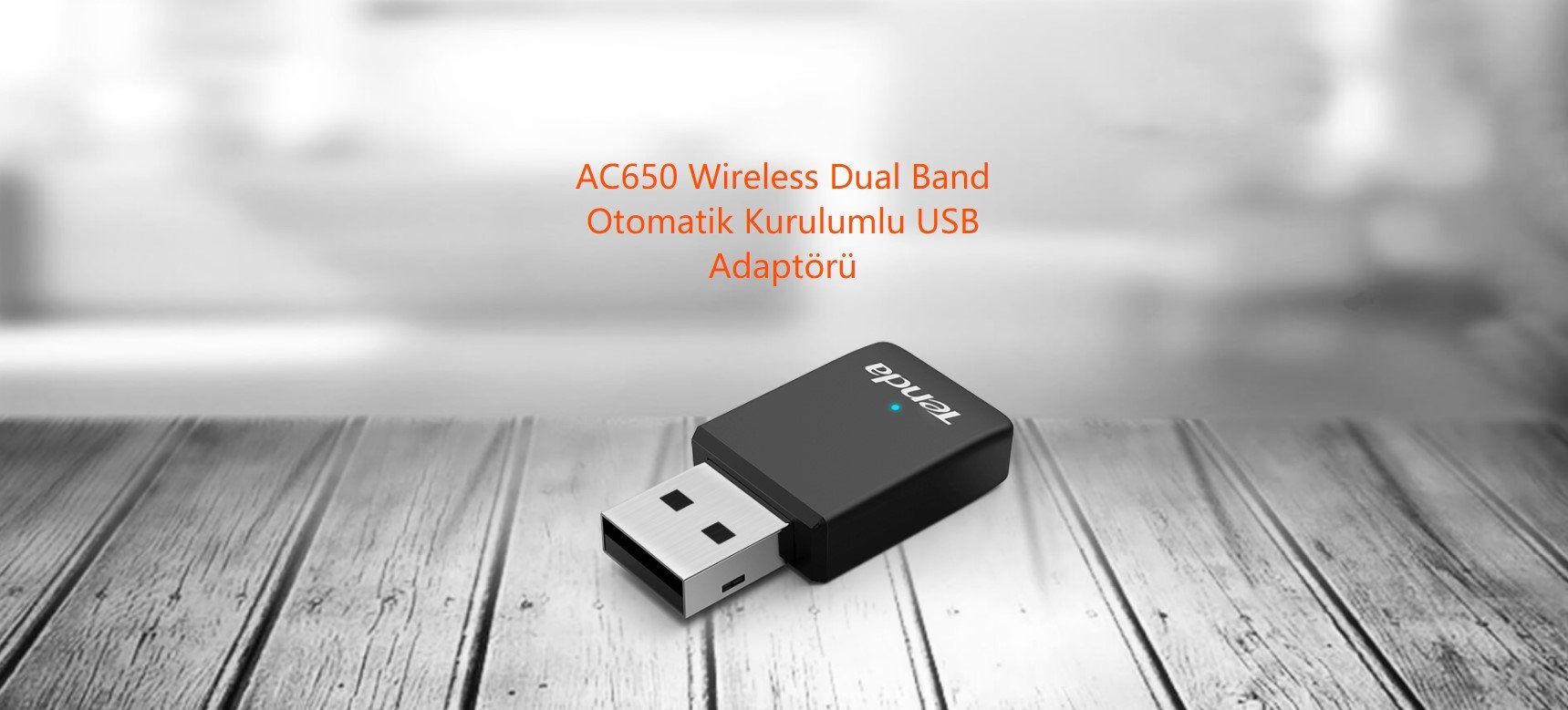 Tenda U9 WiFi AC650 Dual Band USB Adaptör