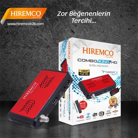 2019 YENİ SERİ COMBO KİNG FULL HD TKGS USB SCART HDMİ YOUTUBE
