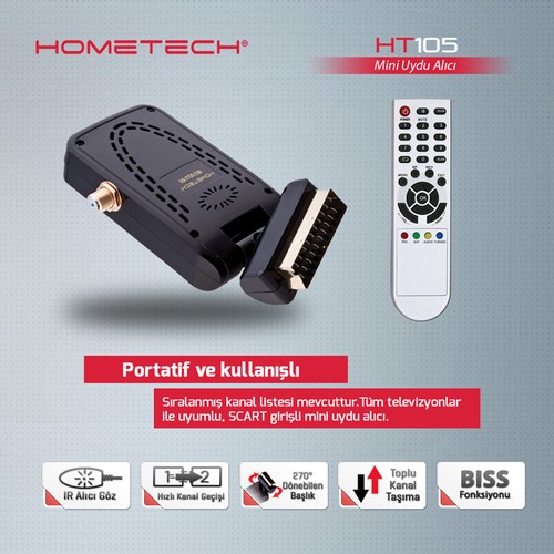 Hometech Neo Gold 105 Uydu Alıcısı