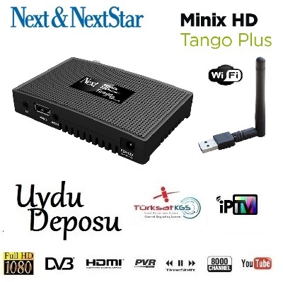 Next Minix HD Tango+PLUS Full HD 2.4 Wifi Aparat Hediye